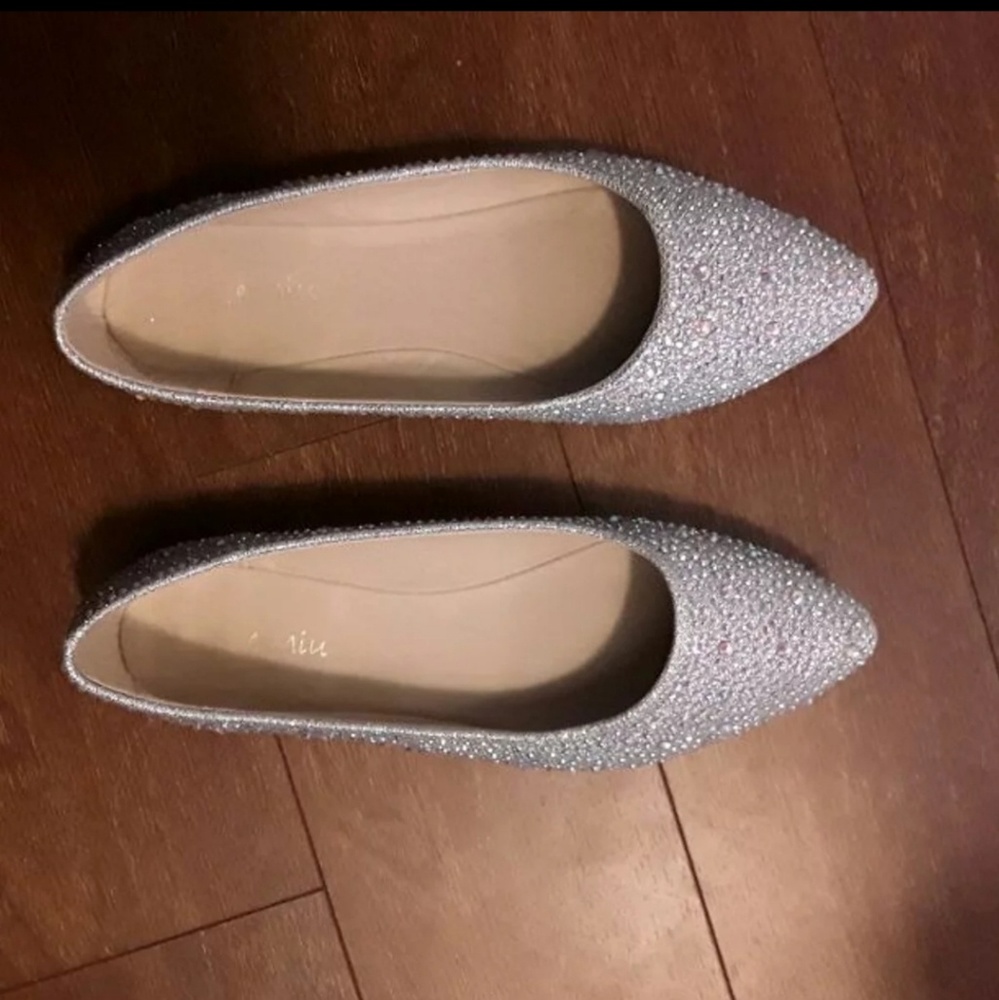 Studded Wedding Flats